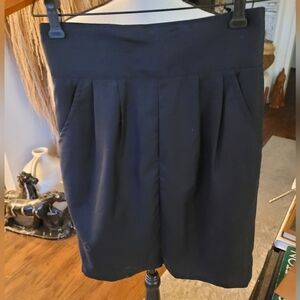 Steven Alan Classic Black Pencil Skirt